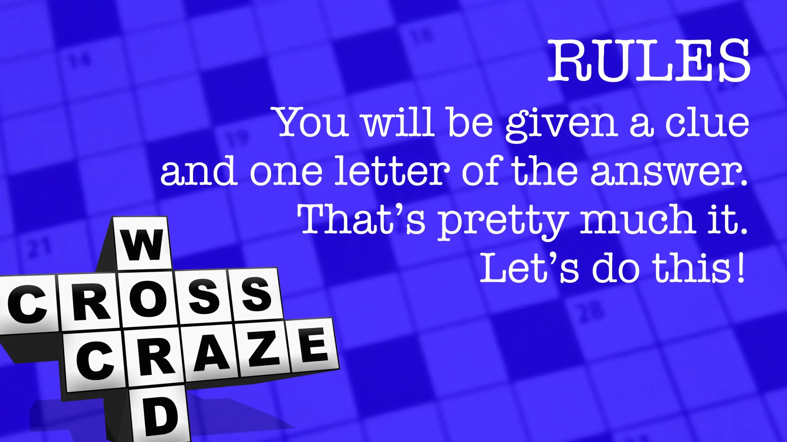 Crossword Craze YM360 Crossword Craze YM360