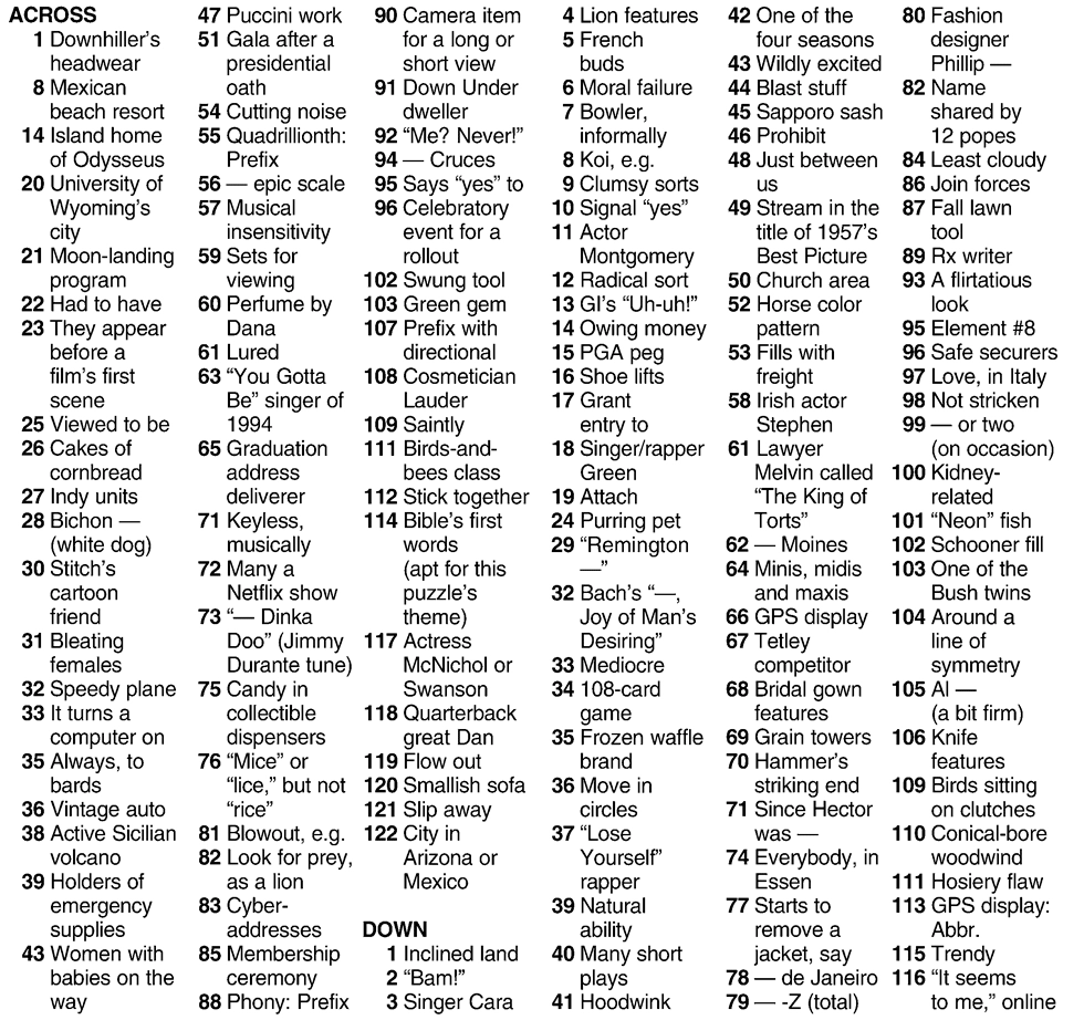 Crossword Study Of Genesis 3 22 23 Seven Days Crossword Study Of Genesis 3 22 23 Seven Days