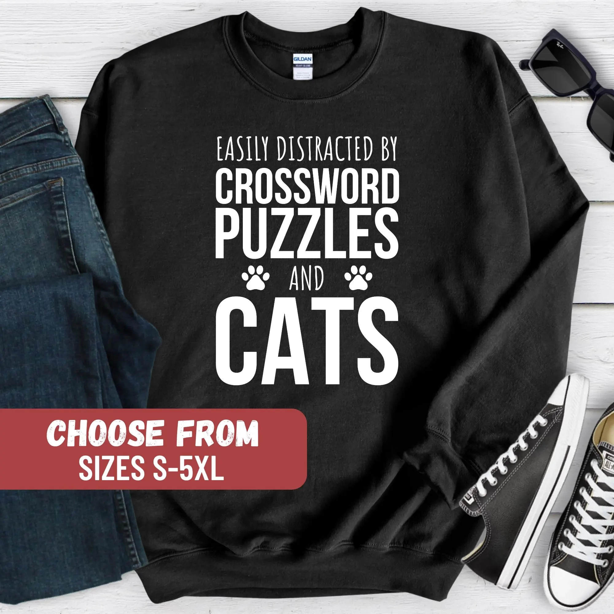 Crossword Sweater Etsy