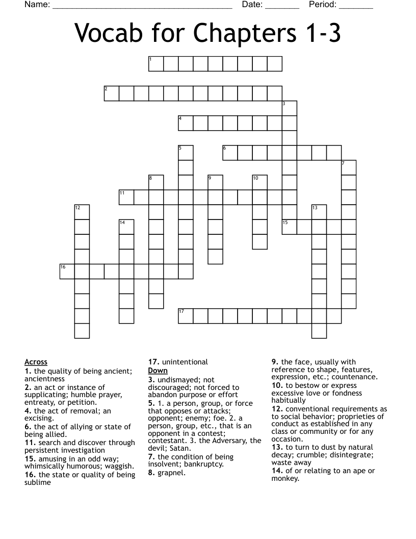 Crossword1 WordMint