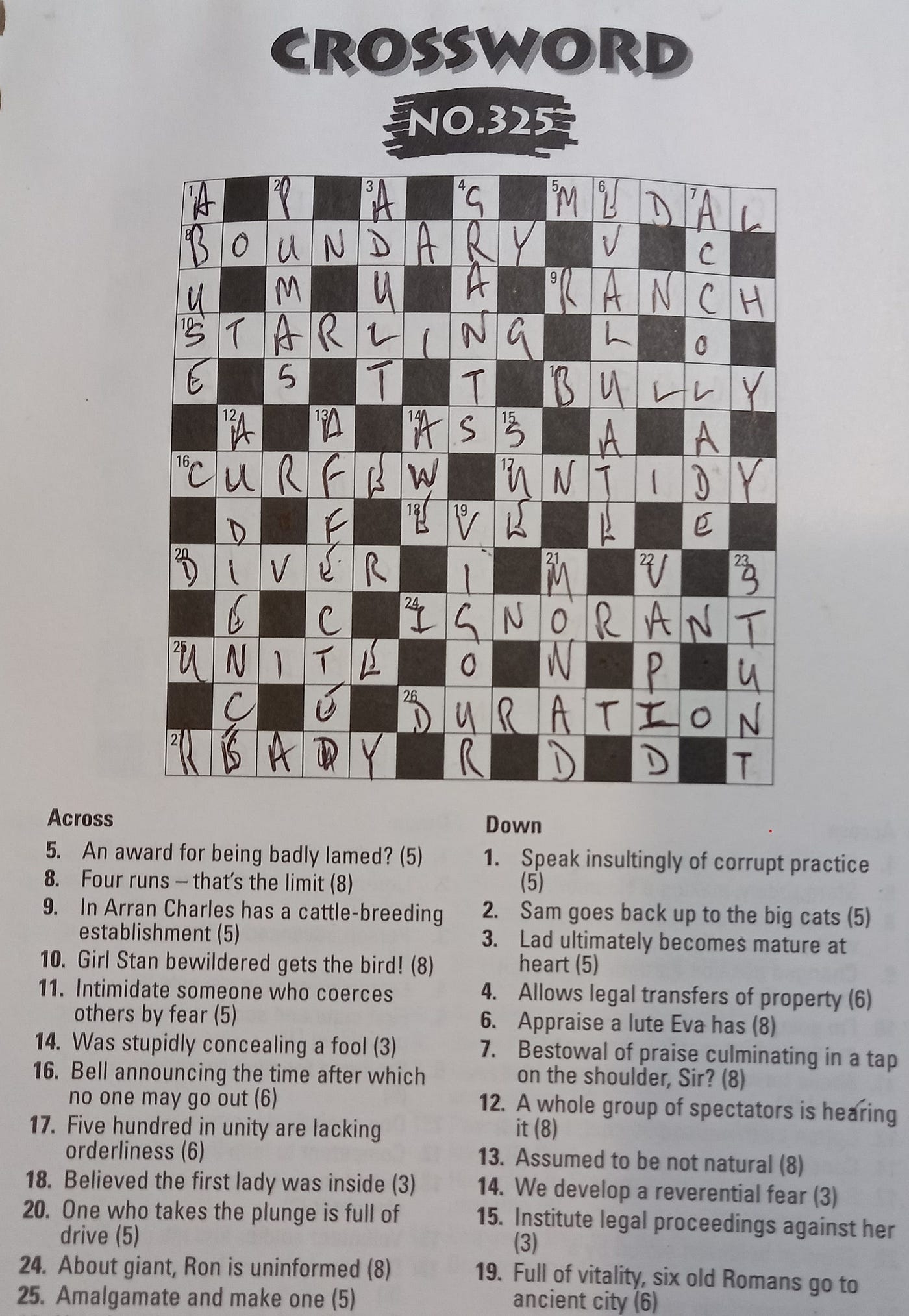 intimidate crossword clue intimidate crossword clue