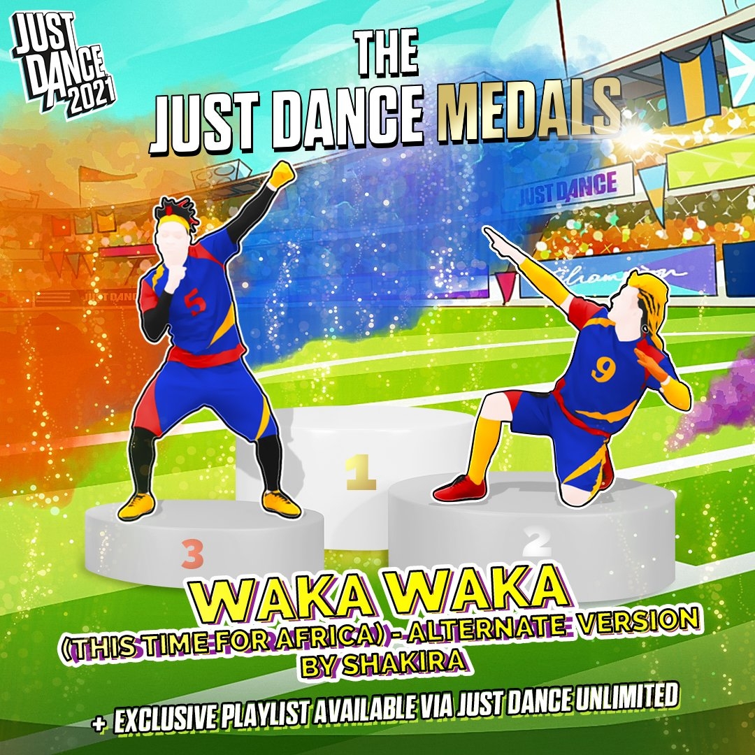 Dancers Until August 12th Waka Waka This Time For Africa Alternate Version By Shakira Is Available For Free Perform Your Best Share The Score And Take The Gold Medal To Dancers Until August 12th Waka Waka This Time For Africa Alternate Version By Shakira Is Available For Free Perform Your Best Share The Score And Take The Gold Medal To