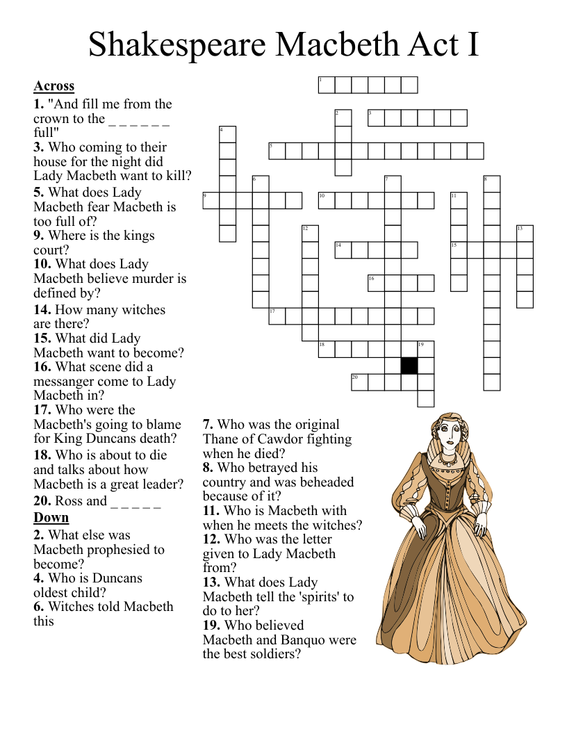 Descendants Crossword WordMint