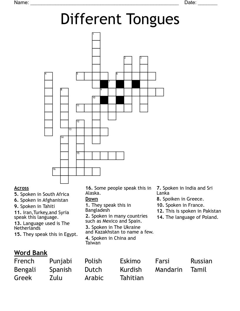 language of pakistan crossword clue language of pakistan crossword clue