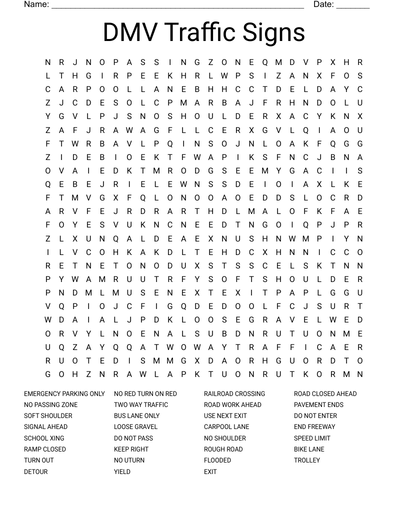 carpool lane letters crossword