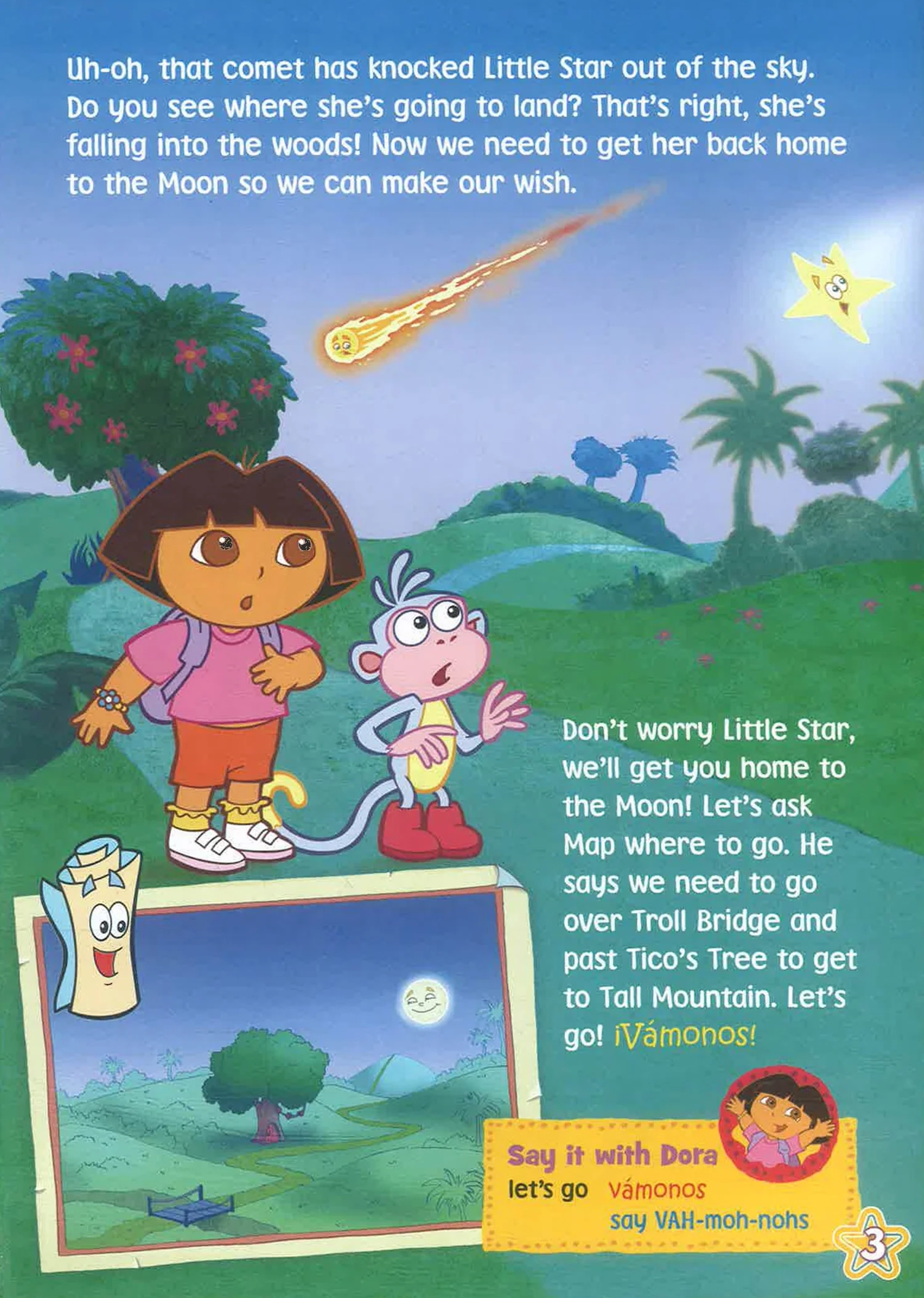 dora the explorer little star