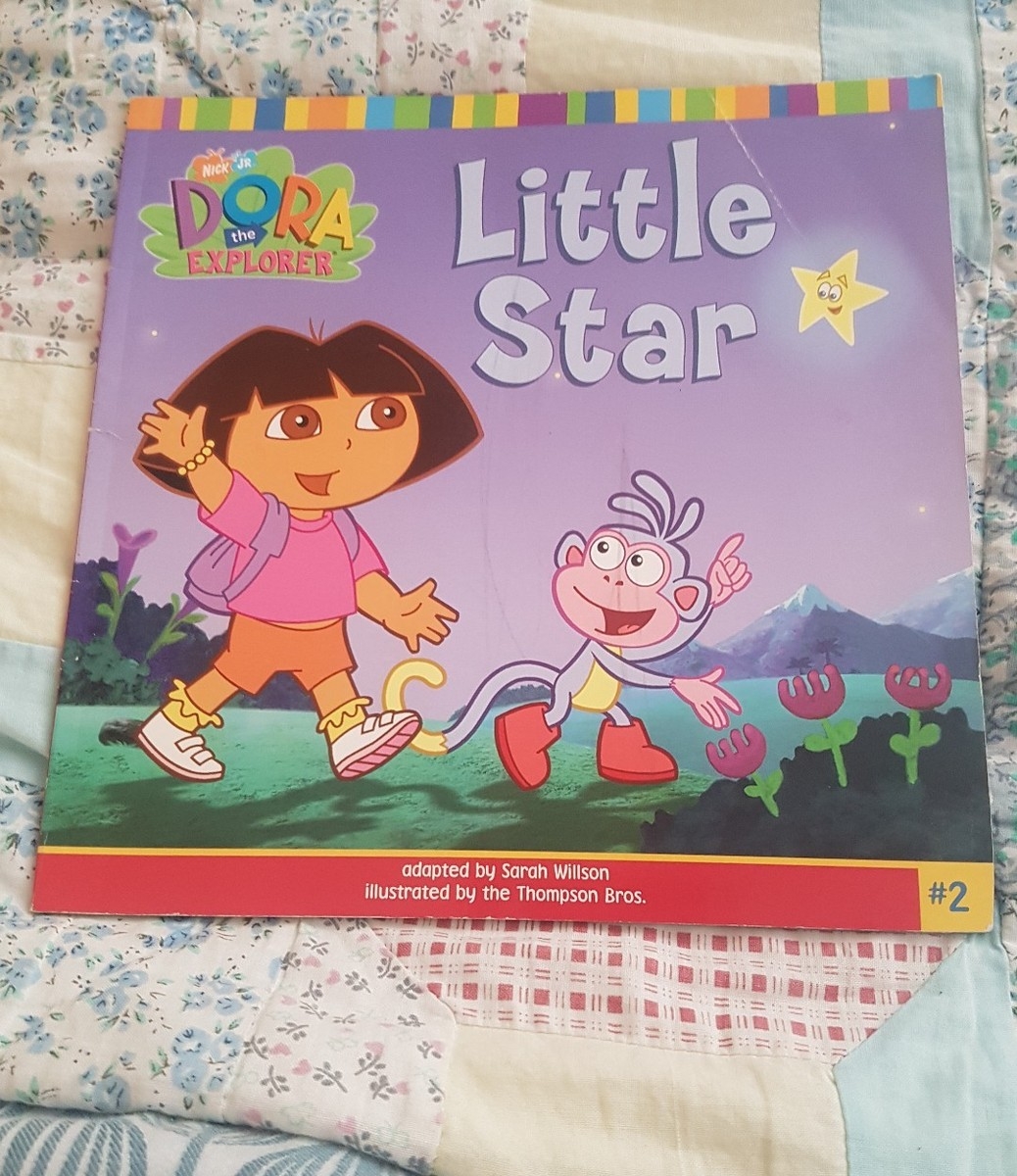 Dora The Explorer LITTLE STAR Softcover Book VGC EBay