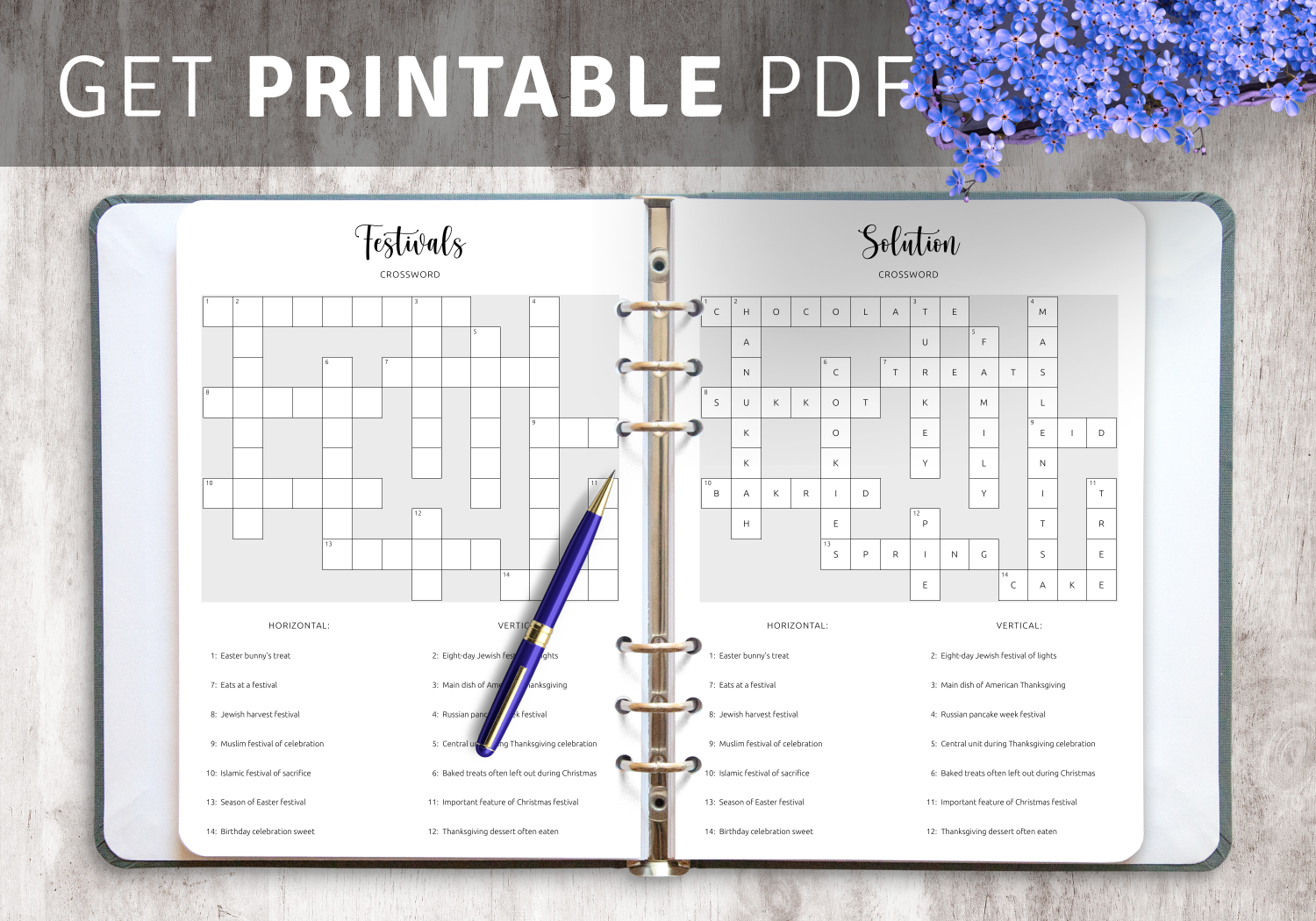Download Printable Festivals Crossword Puzzle PDF Celebrate Global Festivities Download Printable Festivals Crossword Puzzle PDF Celebrate Global Festivities