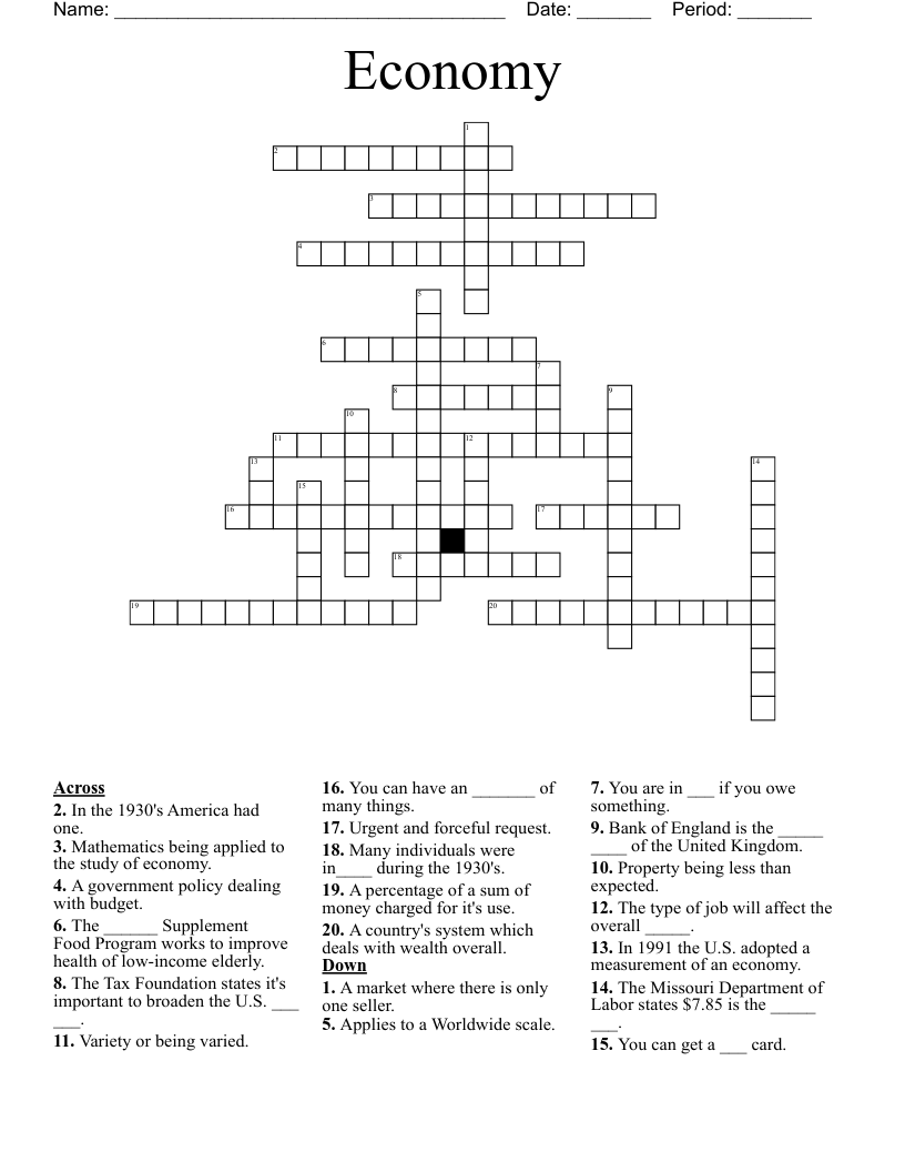 fantastic deal crossword