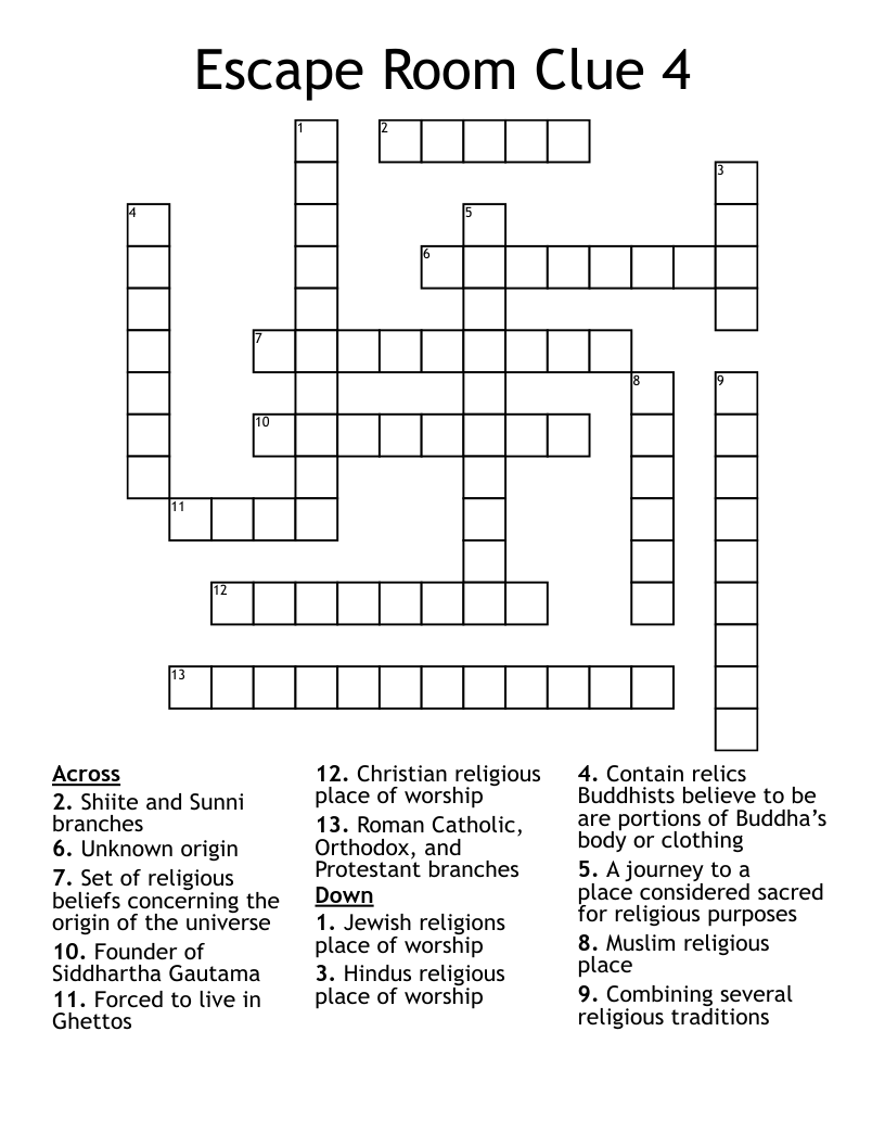 origin crossword clue