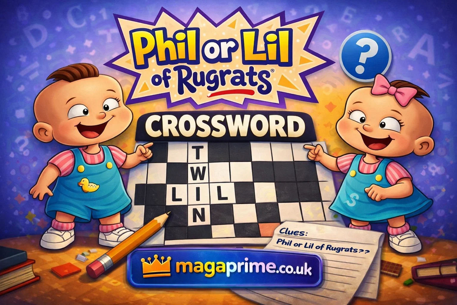 Everything You Need To Know About Phil Or Lil Of Rugrats Crossword Magaprime co uk Everything You Need To Know About Phil Or Lil Of Rugrats Crossword Magaprime co uk