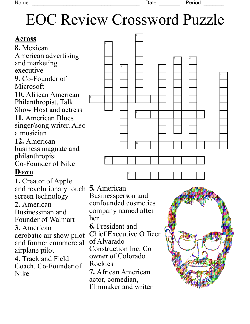 Fame Crossword WordMint
