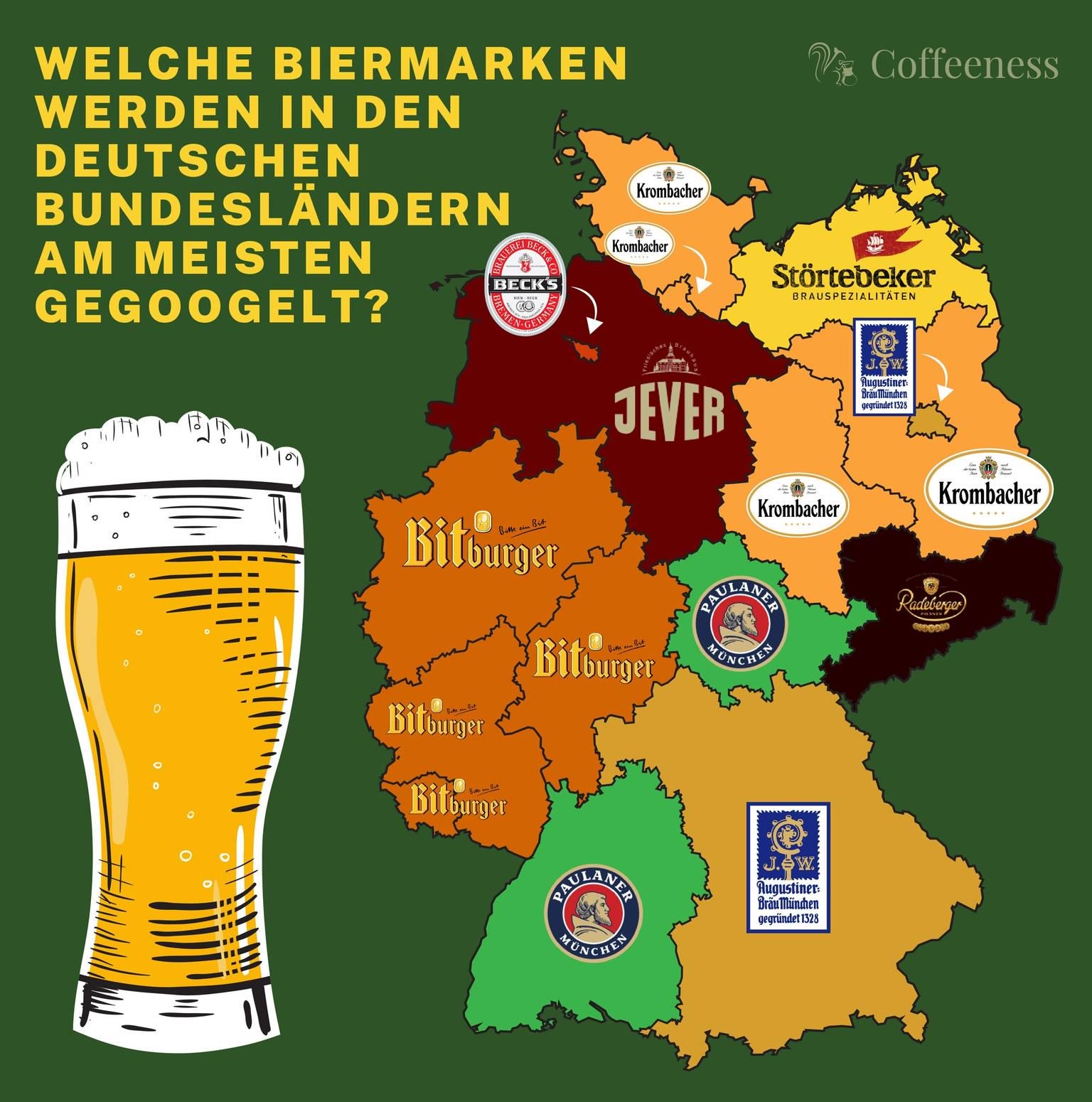 Favorite Beer In Different German Regions R AskGermany