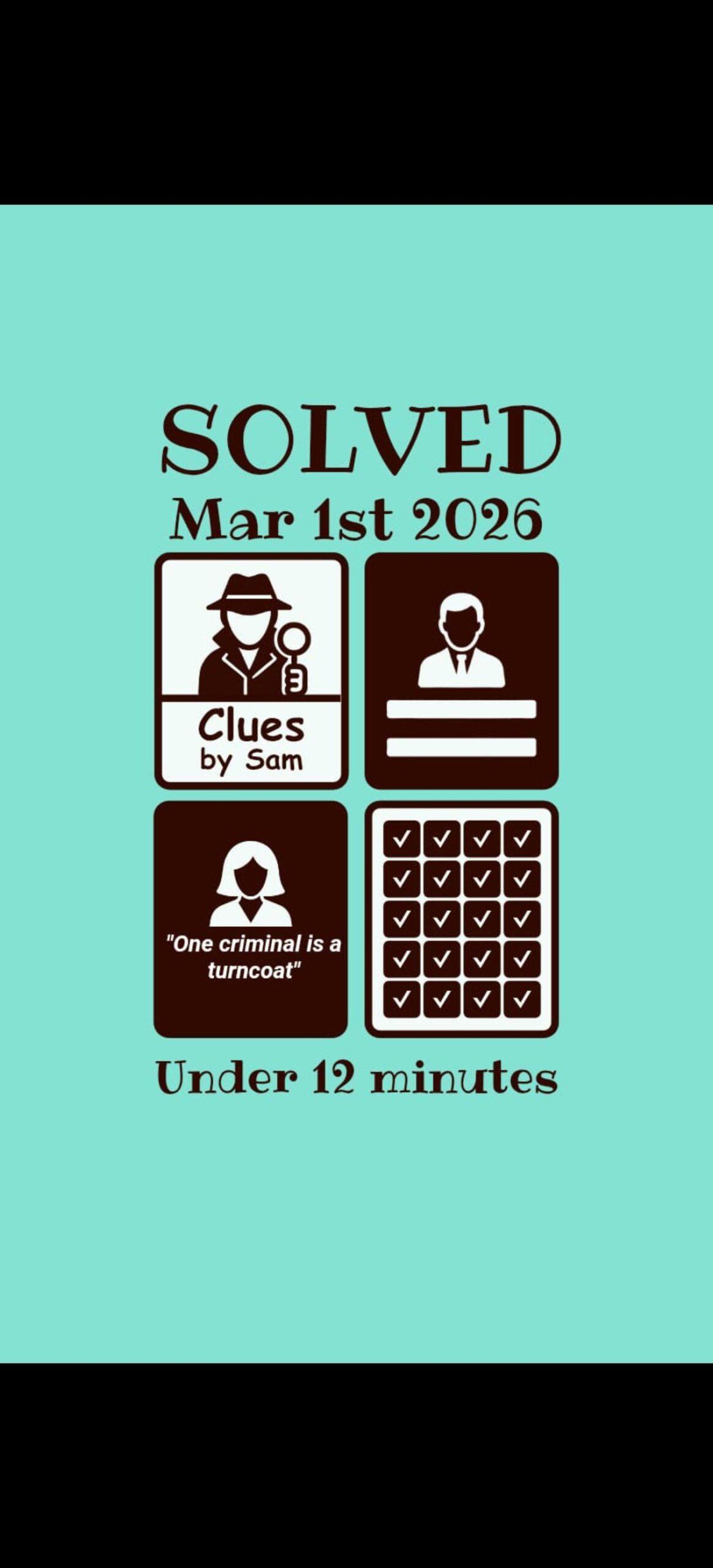 February 1 Evil Puzzle R CluesBySamHelp