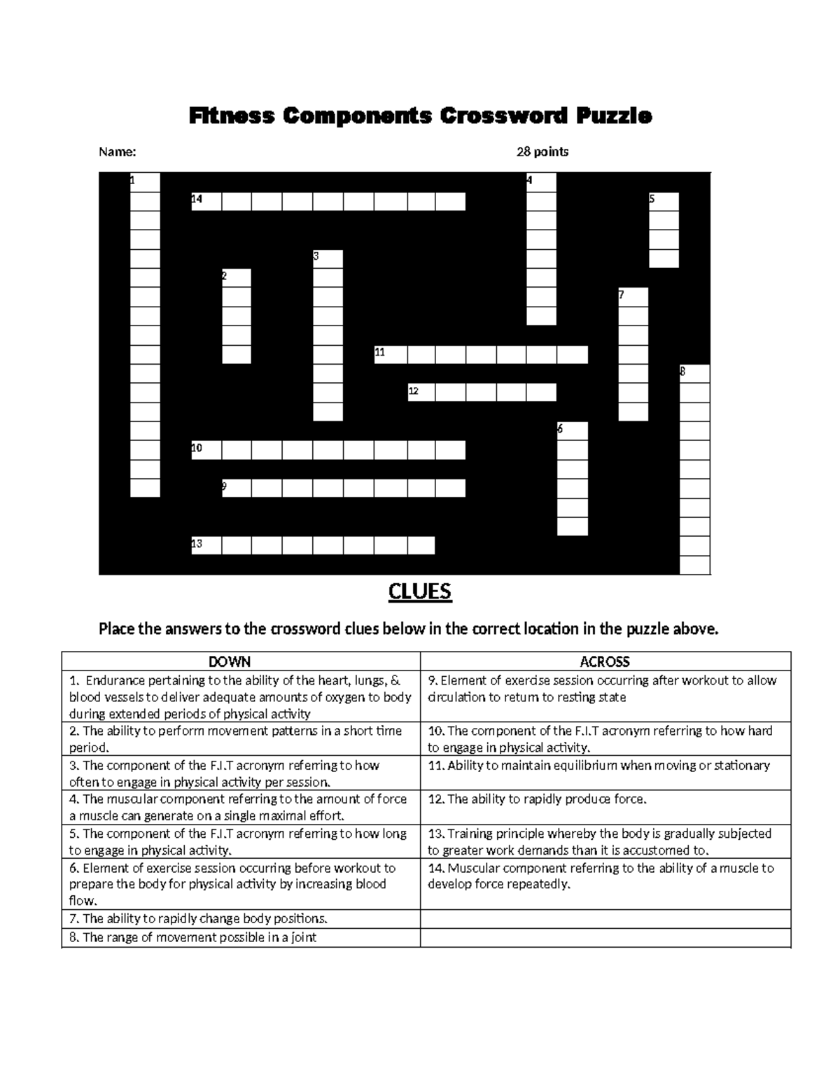 equilibrium crossword clue