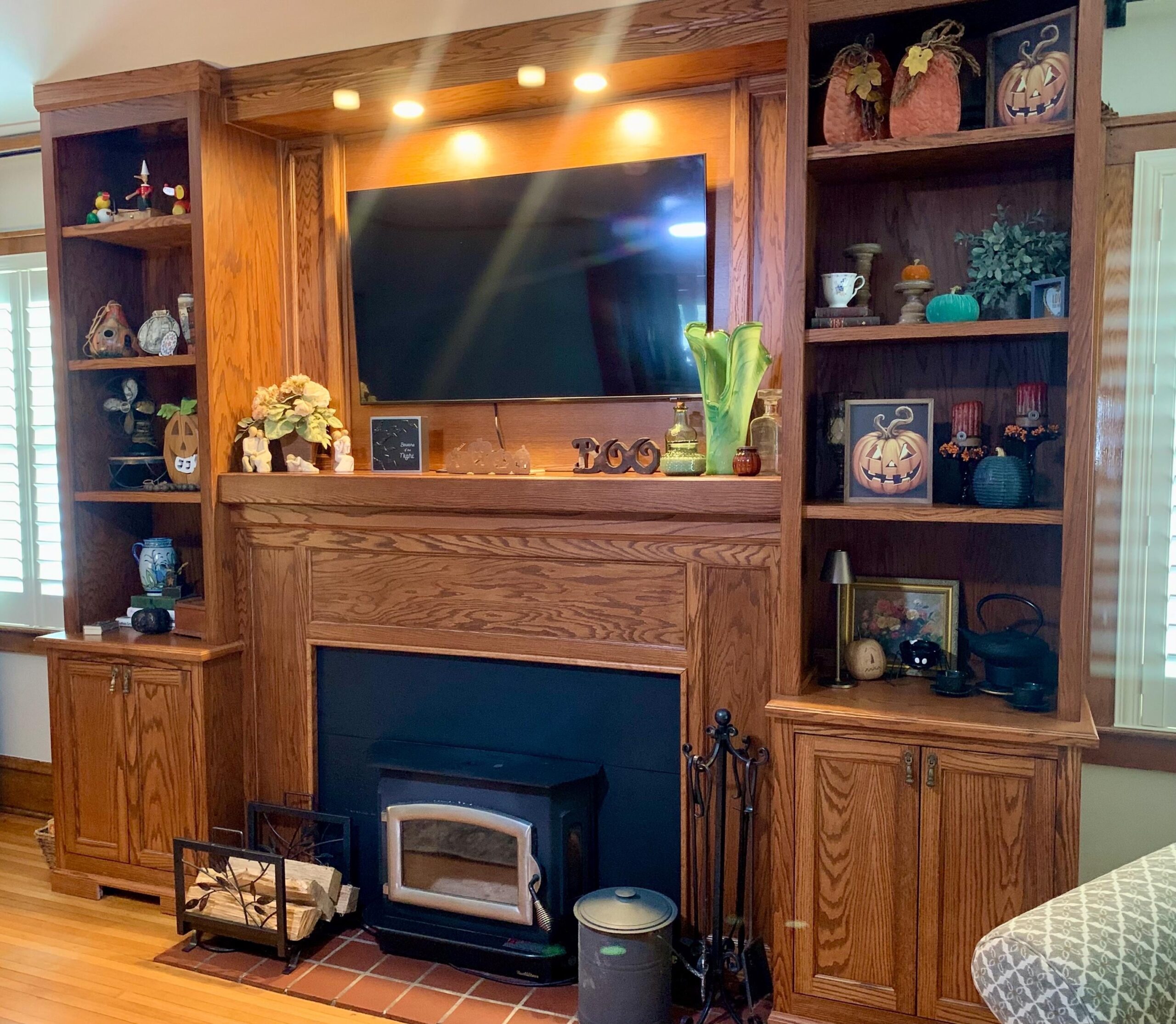 Floating Shelves Next To Fireplace Etsy Floating Shelves Next To Fireplace Etsy