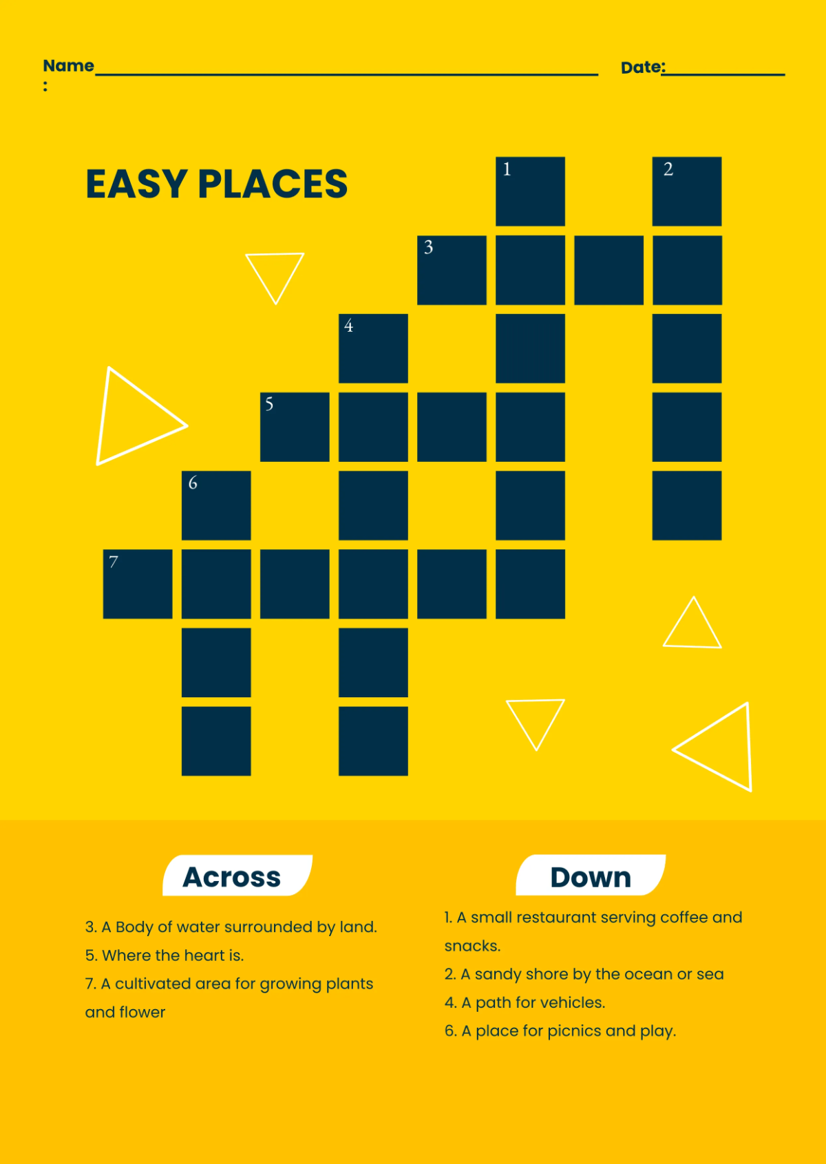 Free Crossword And Mini Crossword To Edit Online