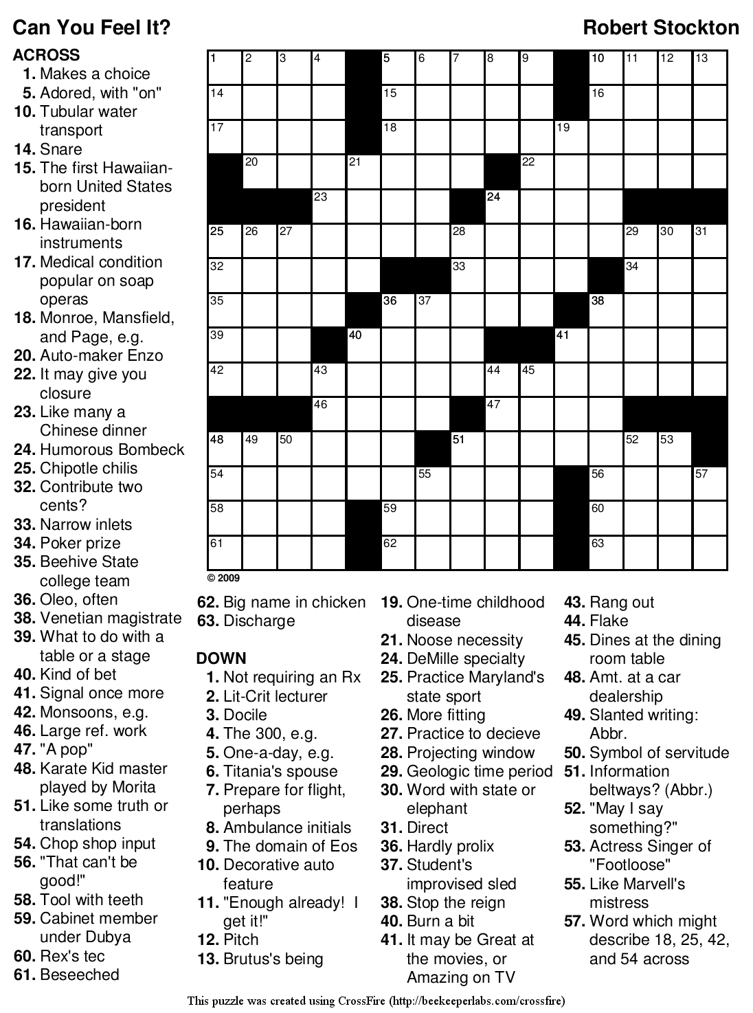 snare crossword clue