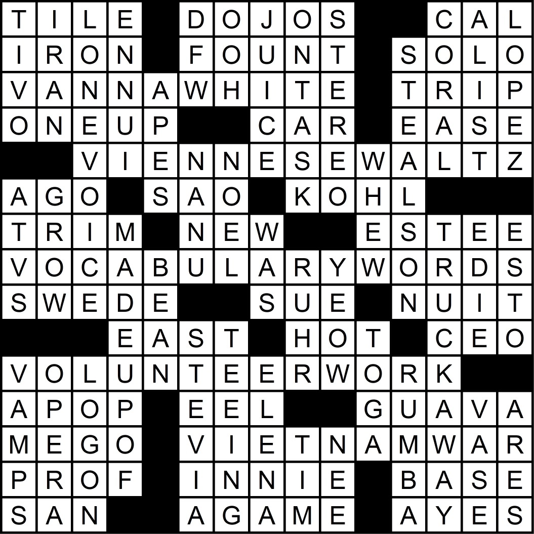 Fried Brain Fridays The Journal s Contest Crosswords And Their Die Hard Solvers WSJ Fried Brain Fridays The Journal s Contest Crosswords And Their Die Hard Solvers WSJ