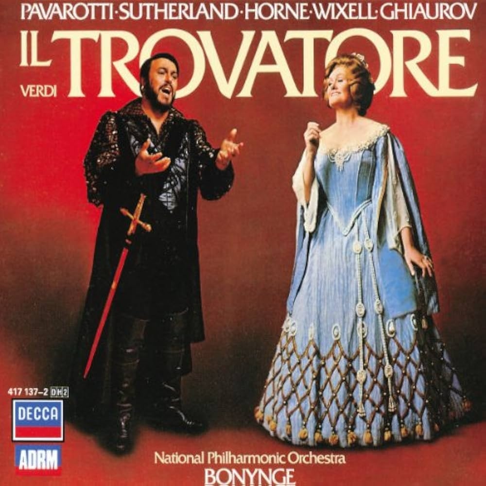 G Verdi Joan Sutherland Pavarotti Verdi Il Trovatore Amazon Music