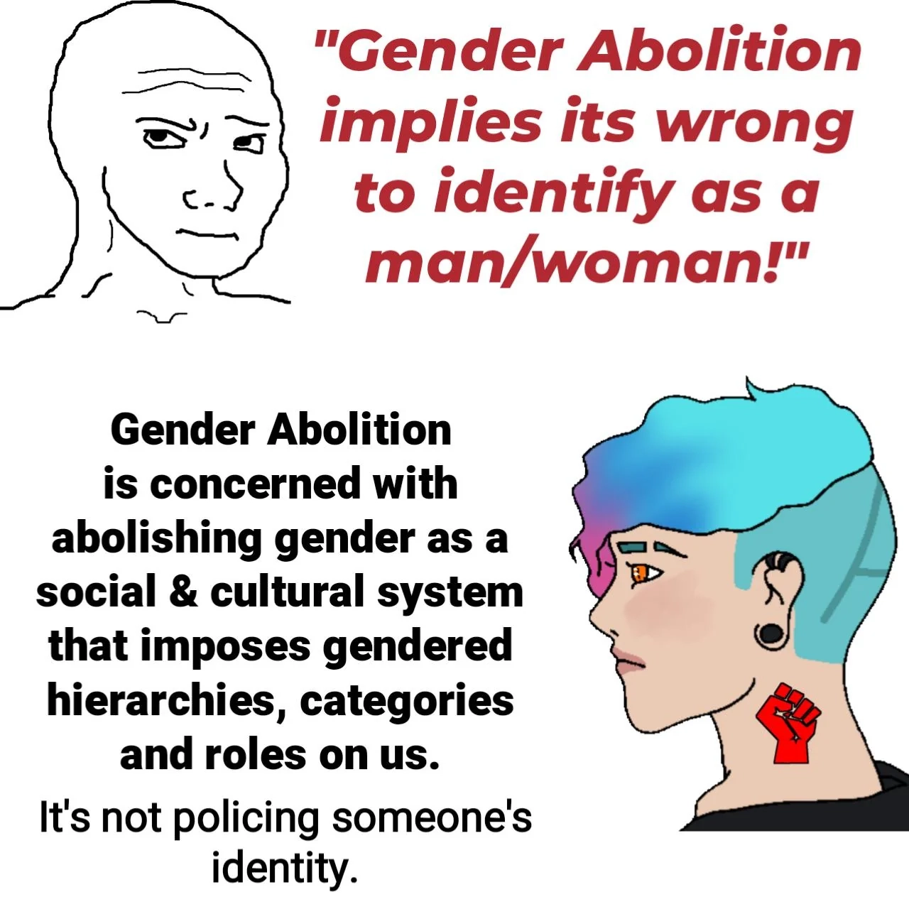 Gender Abolition Explained R lgbt