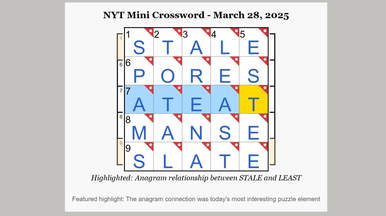 exposed crossword clue 5 letters