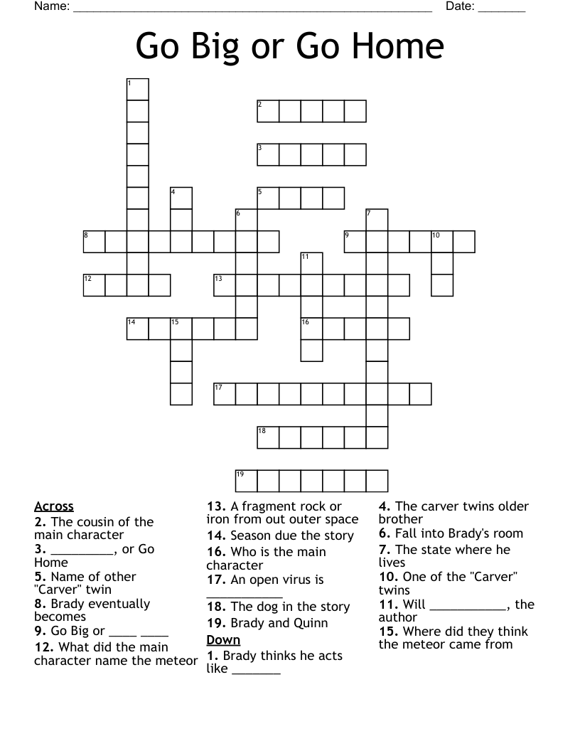 big brother crossword clue 3 letters