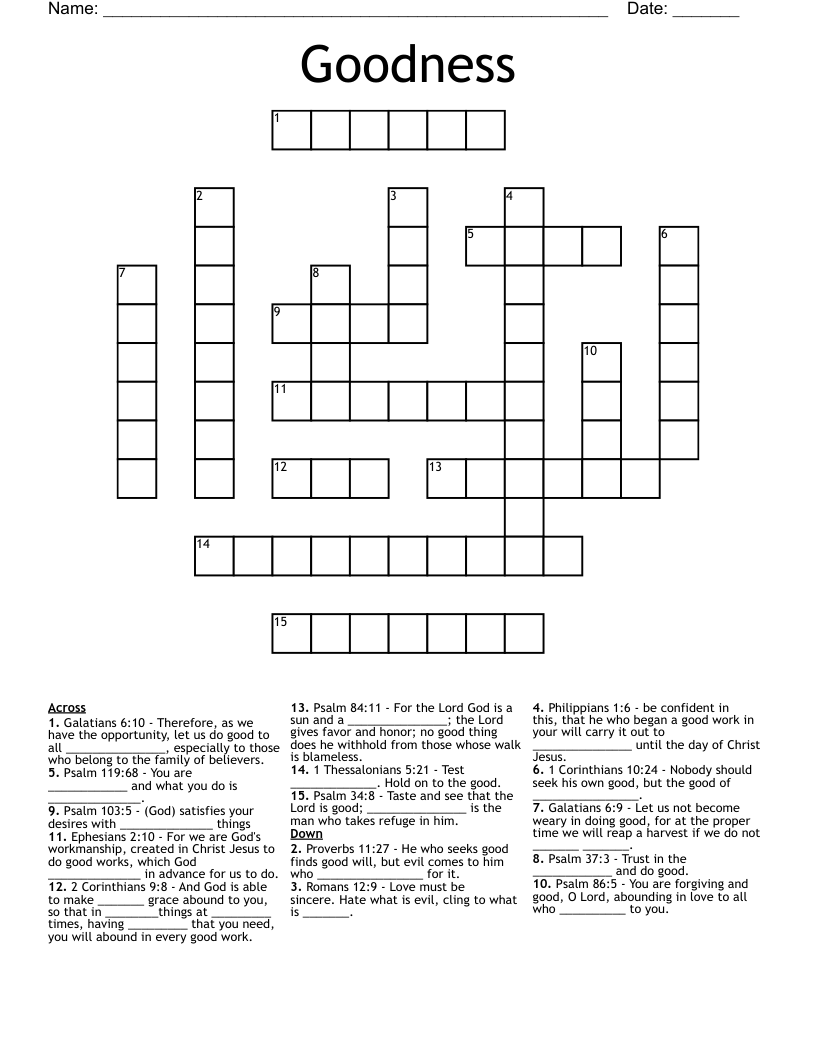 abounds crossword puzzle clue