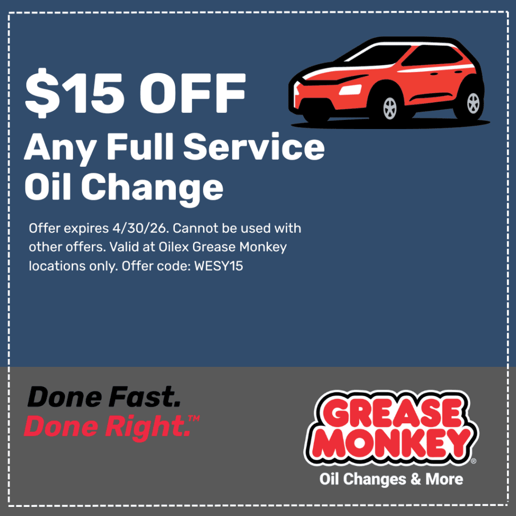 Grease Monkey Coupons Special Offers Valid In CO AZ TX