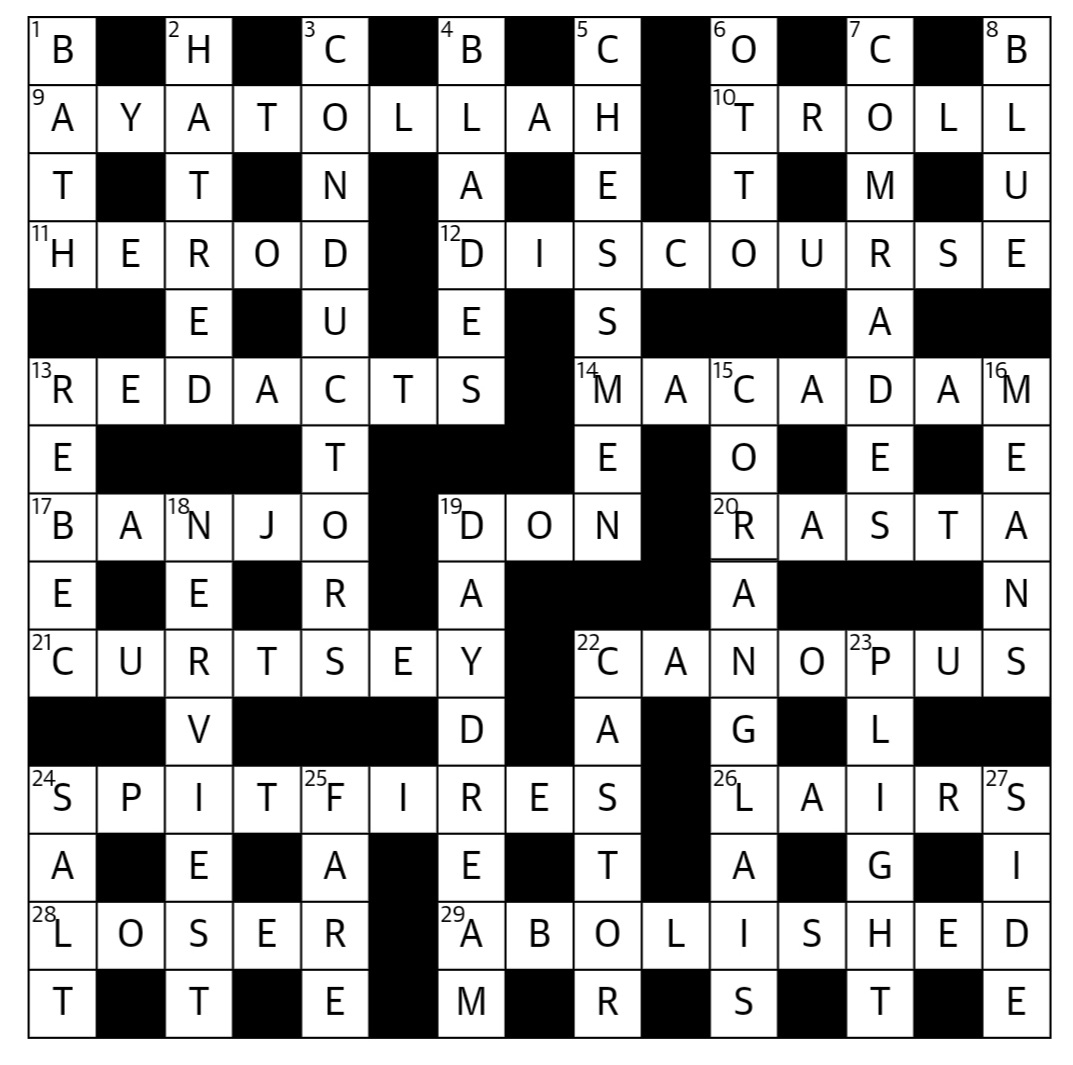 Guardian Quiptic No 1 250 By Pasquale Fifteensquared