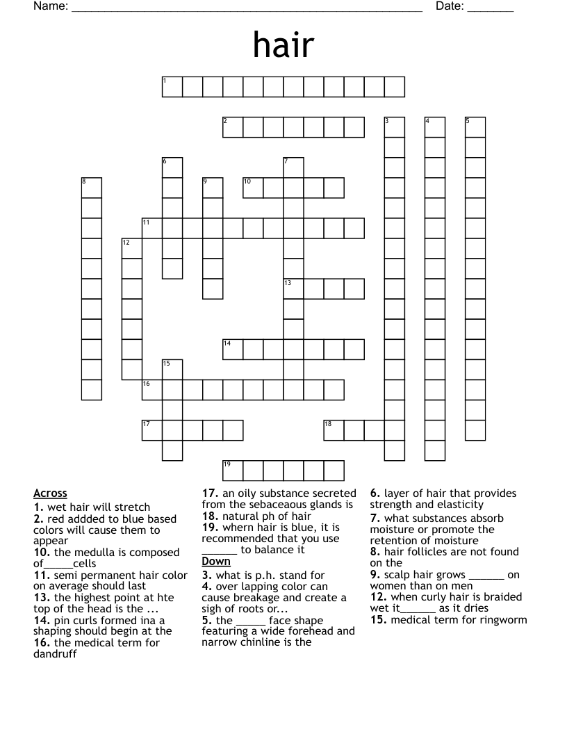 appear crossword clue