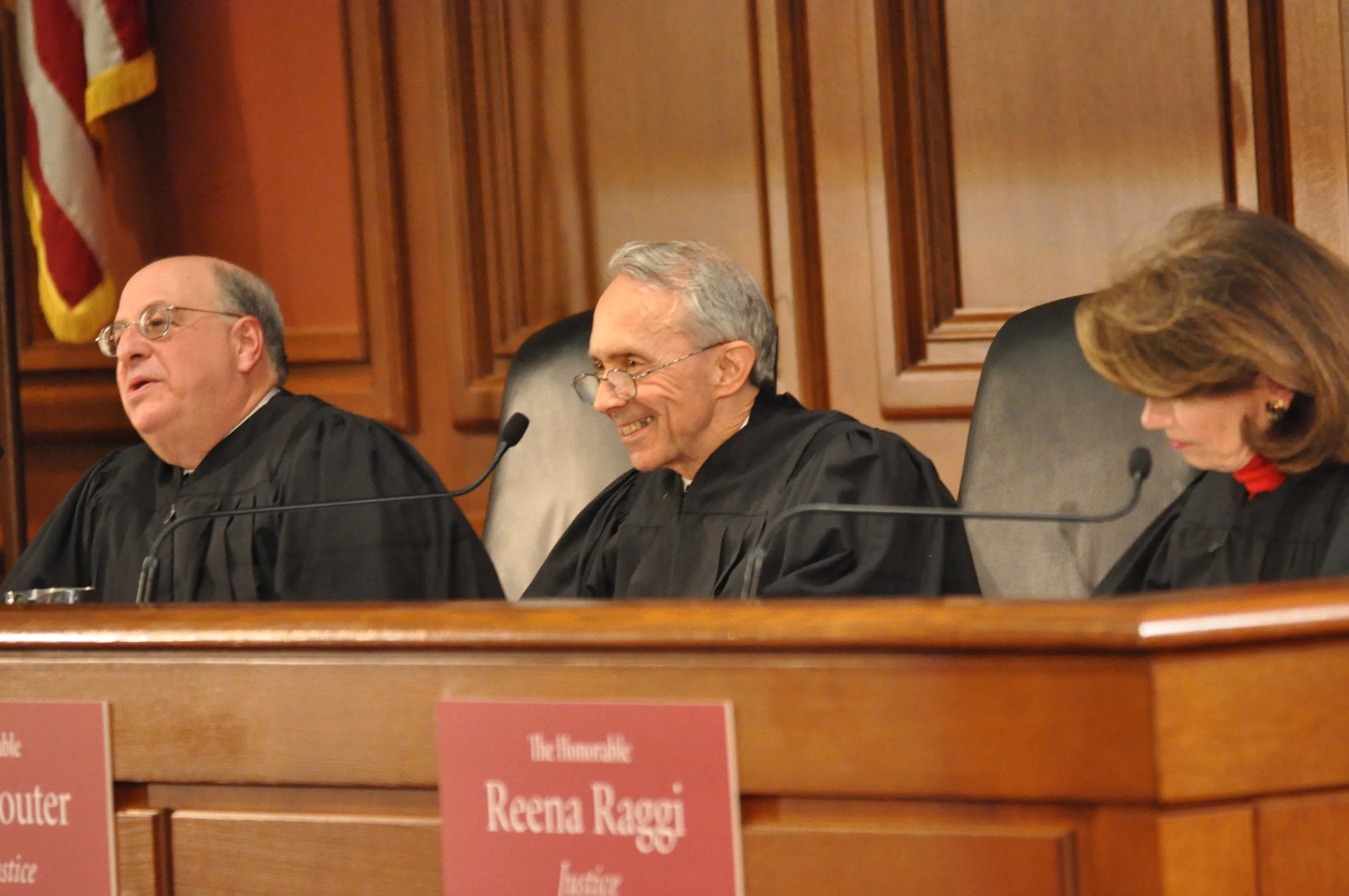 with all judges present