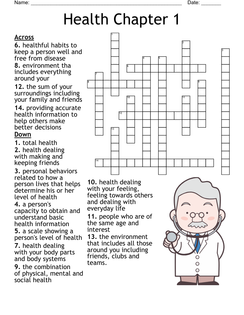 Health Information Management Week Crossword Puzzle WordMint