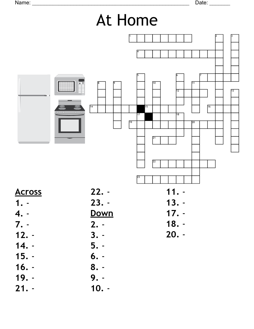 House Terms Crossword WordMint House Terms Crossword WordMint