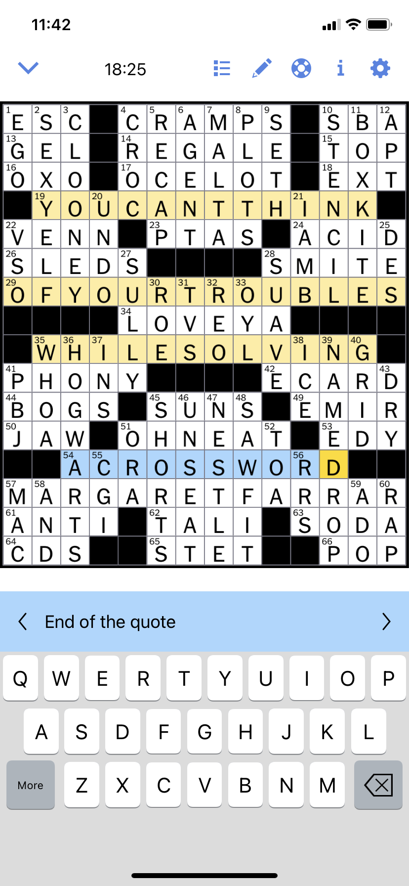 How I Crossed Crosswords