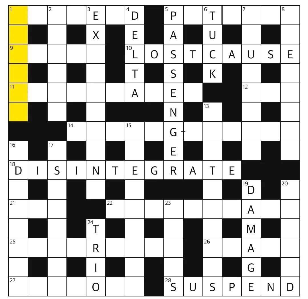 How Long Is This Supposed To Take R crosswords