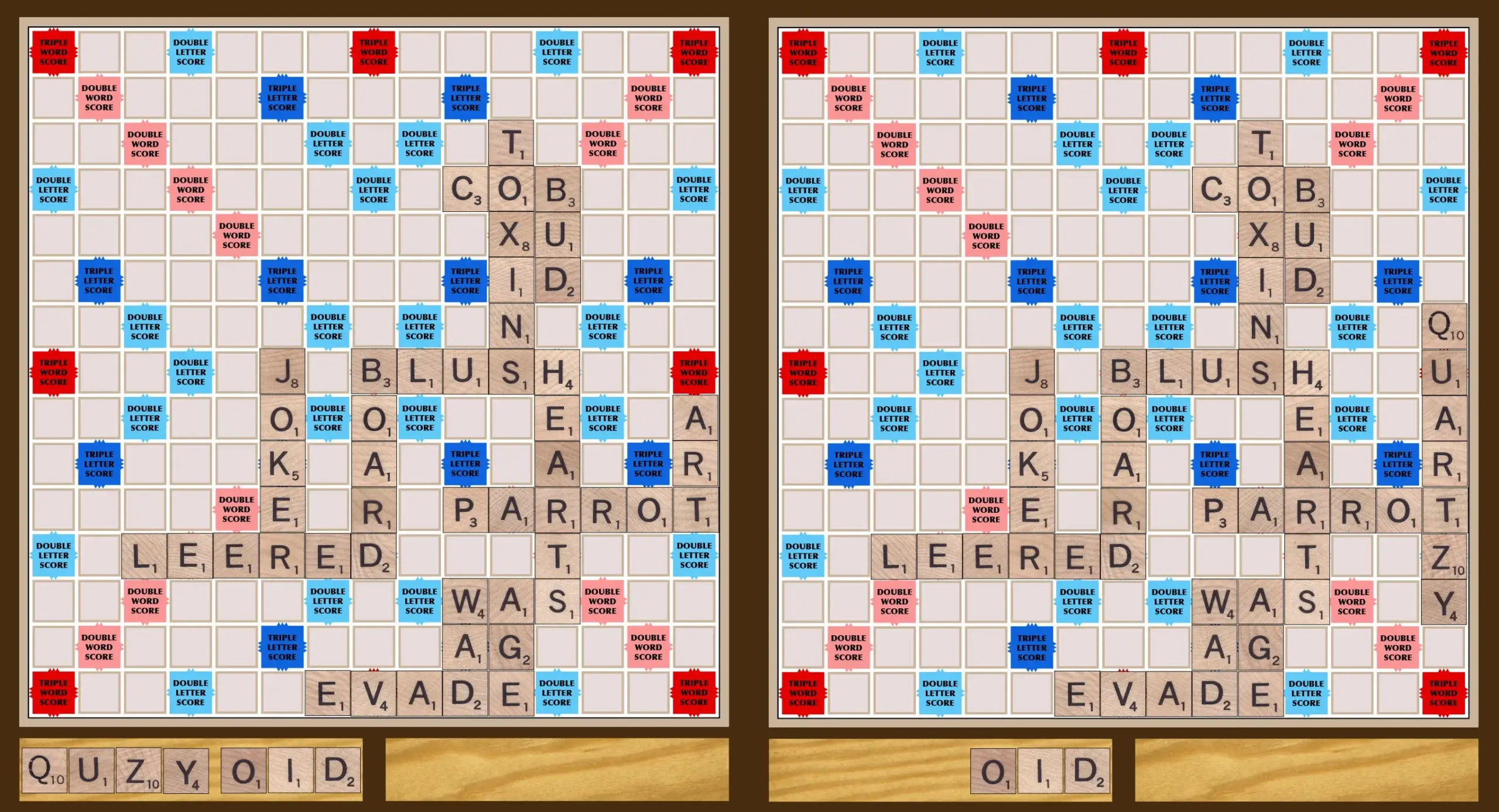 is rex a scrabble word