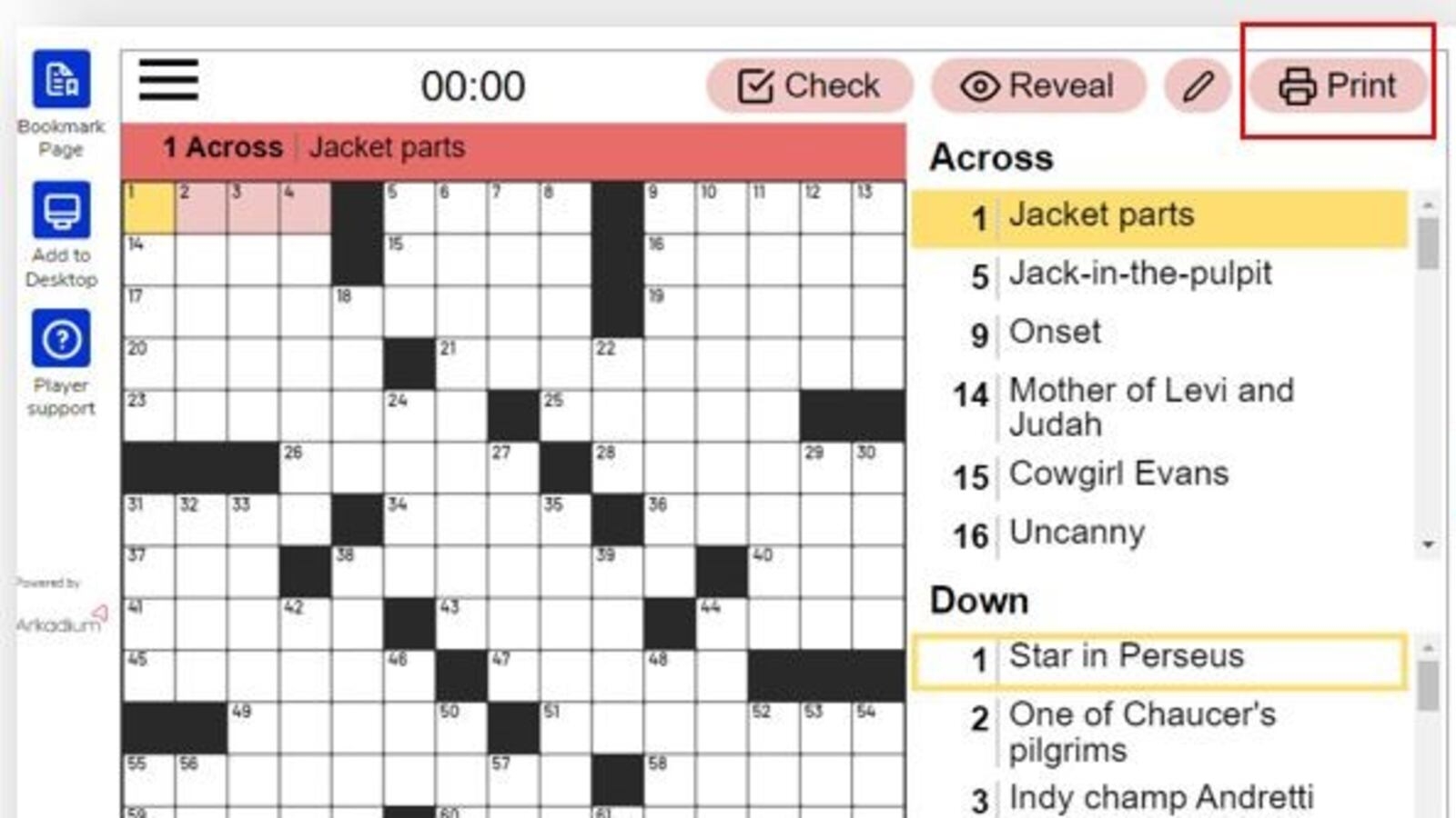 How To Print A Game Or Puzzle From EPaper