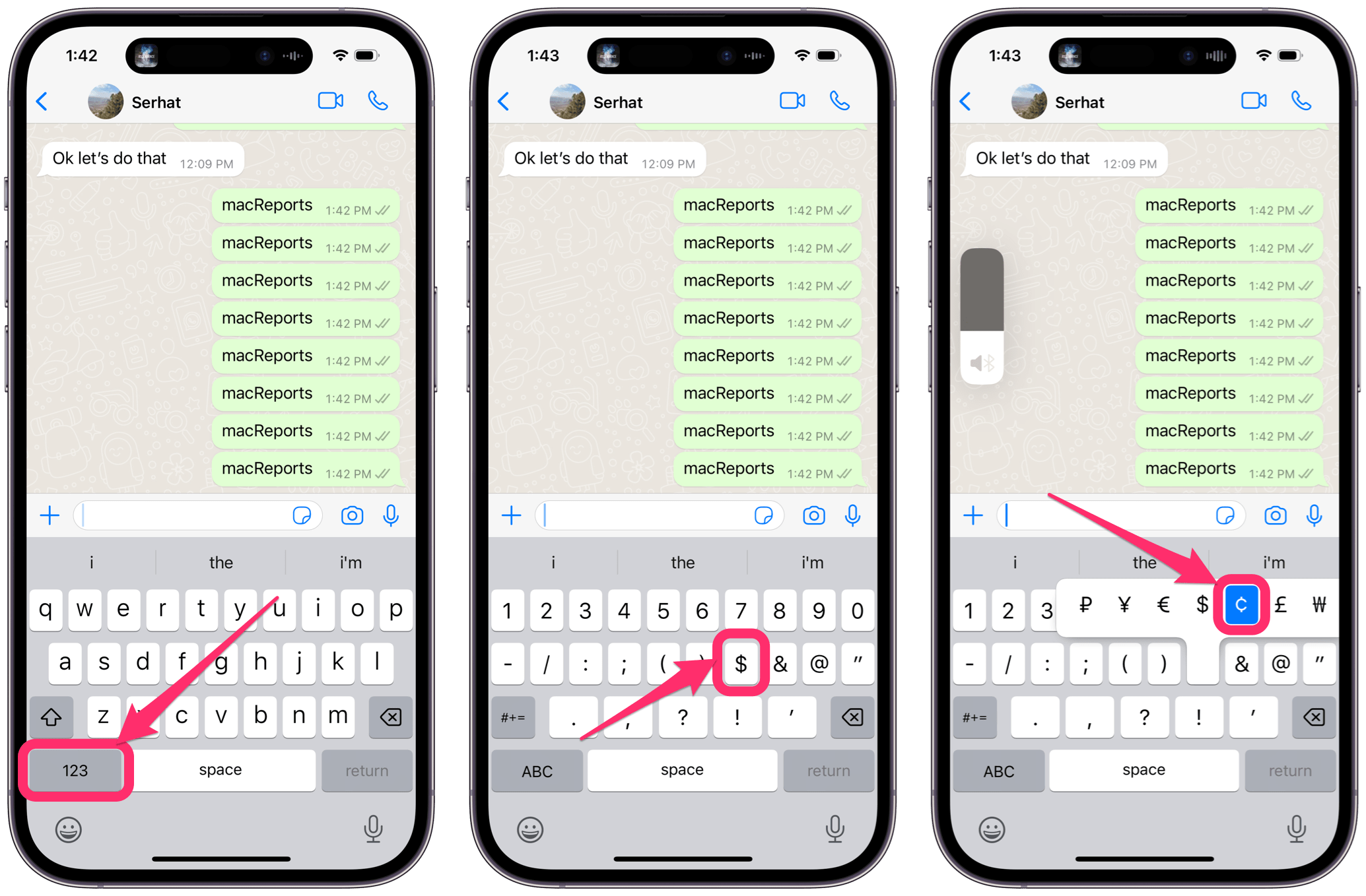 cent mark on keyboard