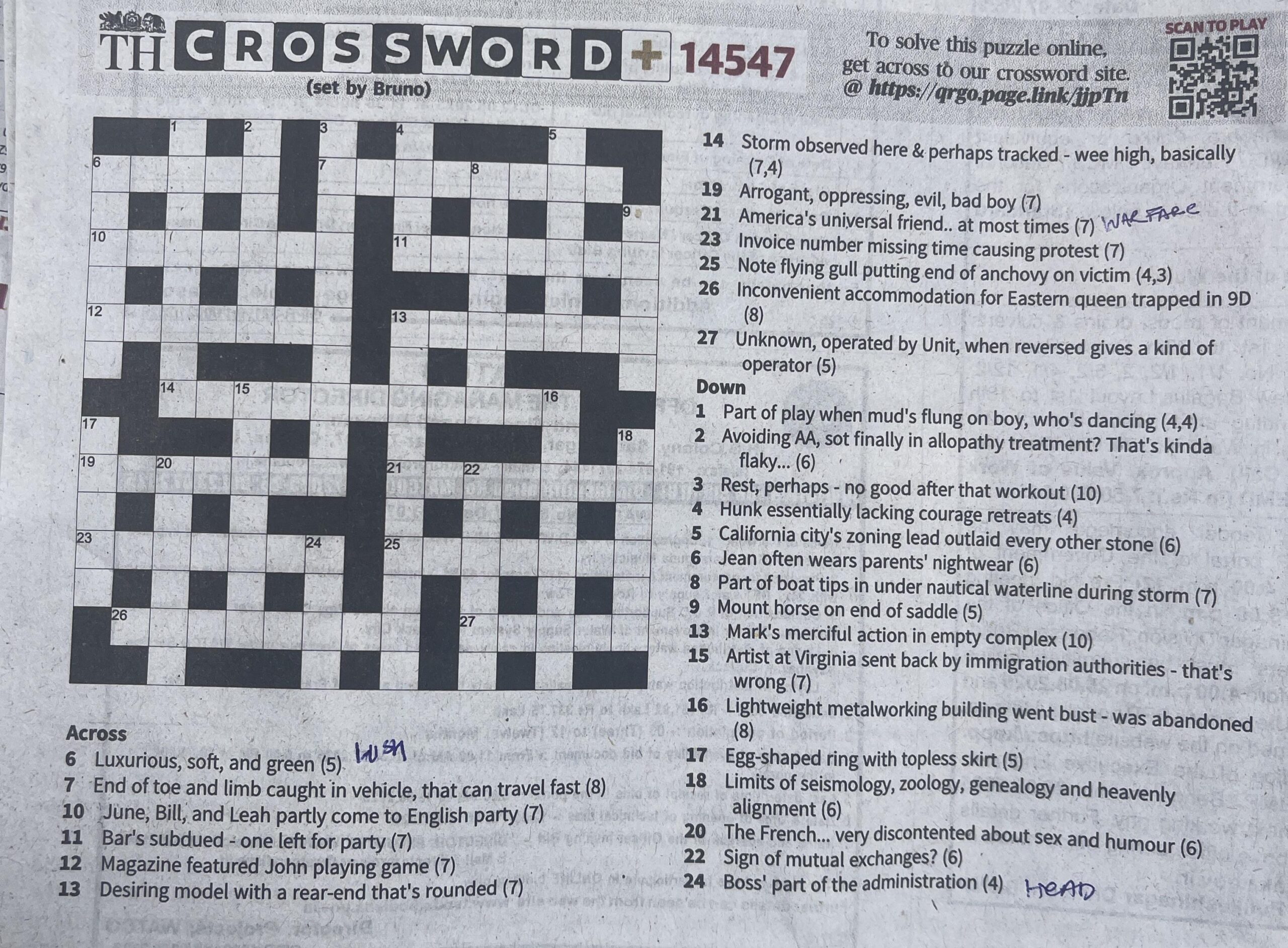 I Am Used To Solving Basic Crosswords With Mostly A Simple Definition I Cannot Seem To Even Understand What Is Going On Here R crosswords