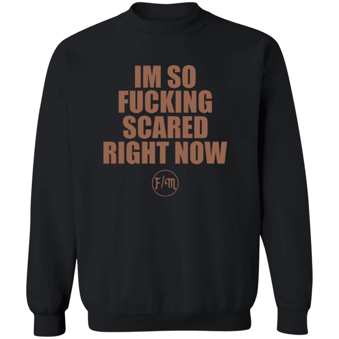 I m So F cking Scared Right Now Shirt Bucktee