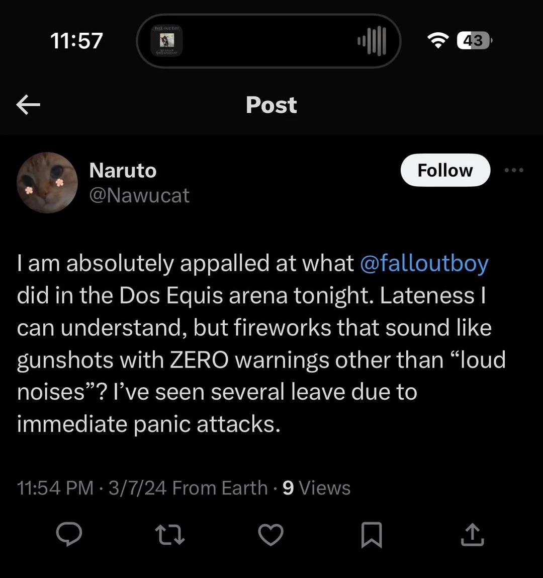 I Mean They Do This Every Night R FallOutBoy