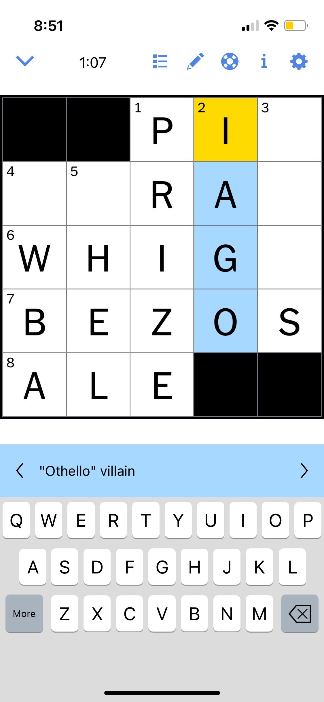I Wouldn t Know The Answer To This Crossword Clue Without B99 R brooklynninenine