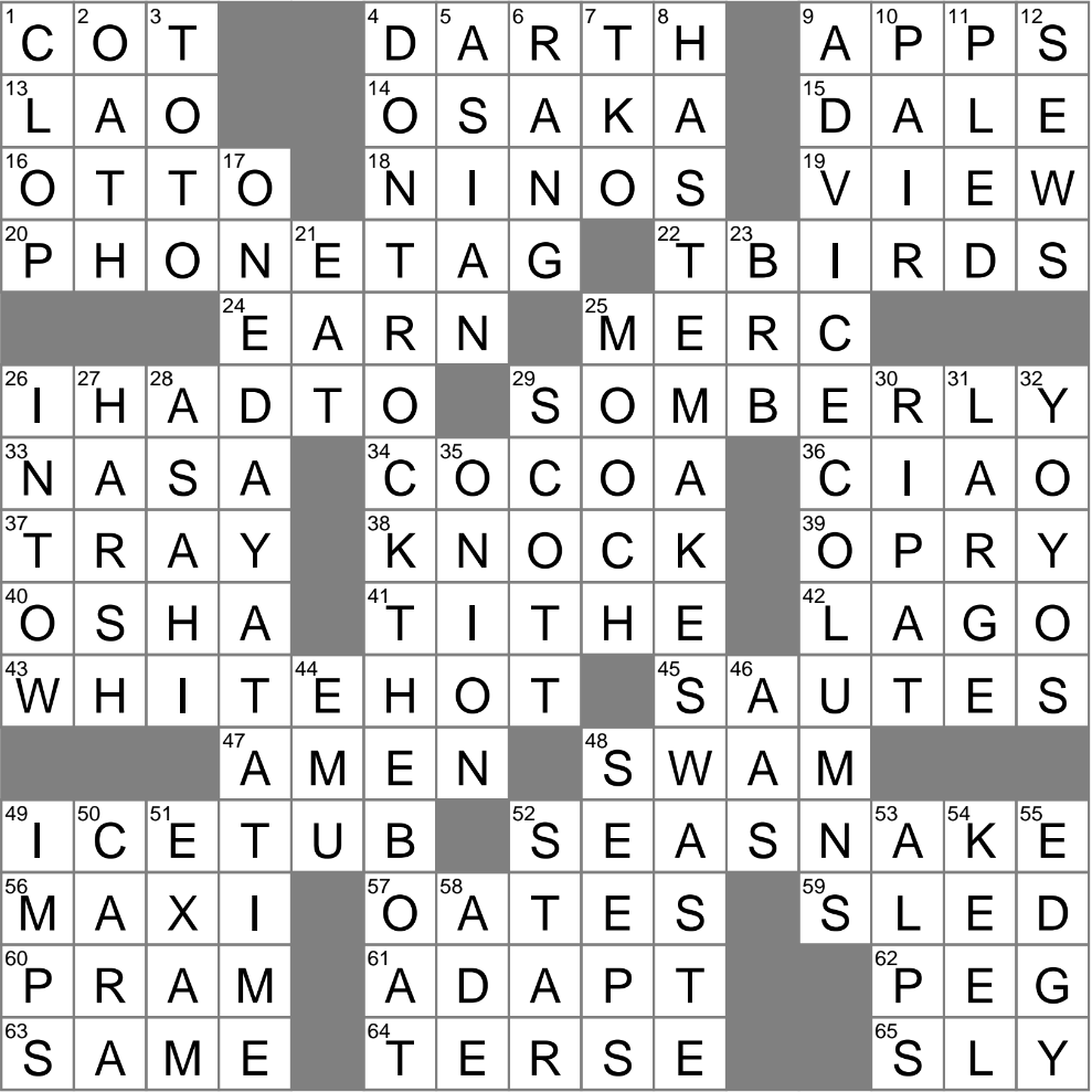 Impassioned To The Extreme Crossword Clue Archives LAXCrossword