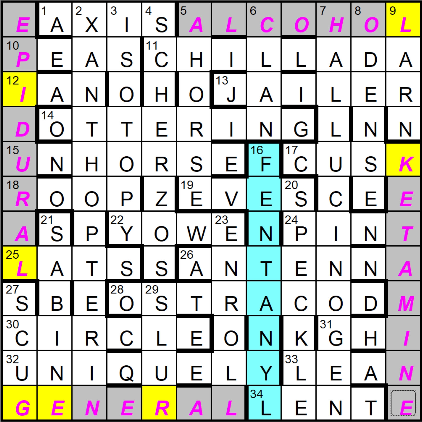 Inquisitor 1869 16 Say By Xanthippe Fifteensquared