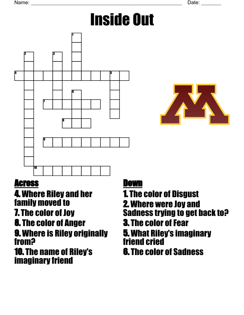 Inside Out Crossword WordMint