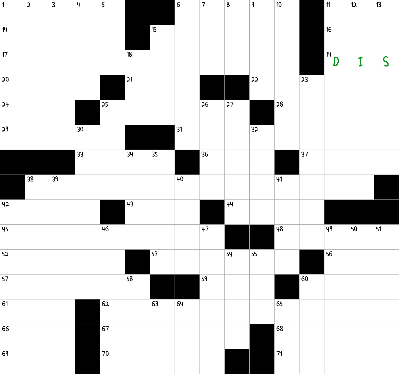 insult crossword clue