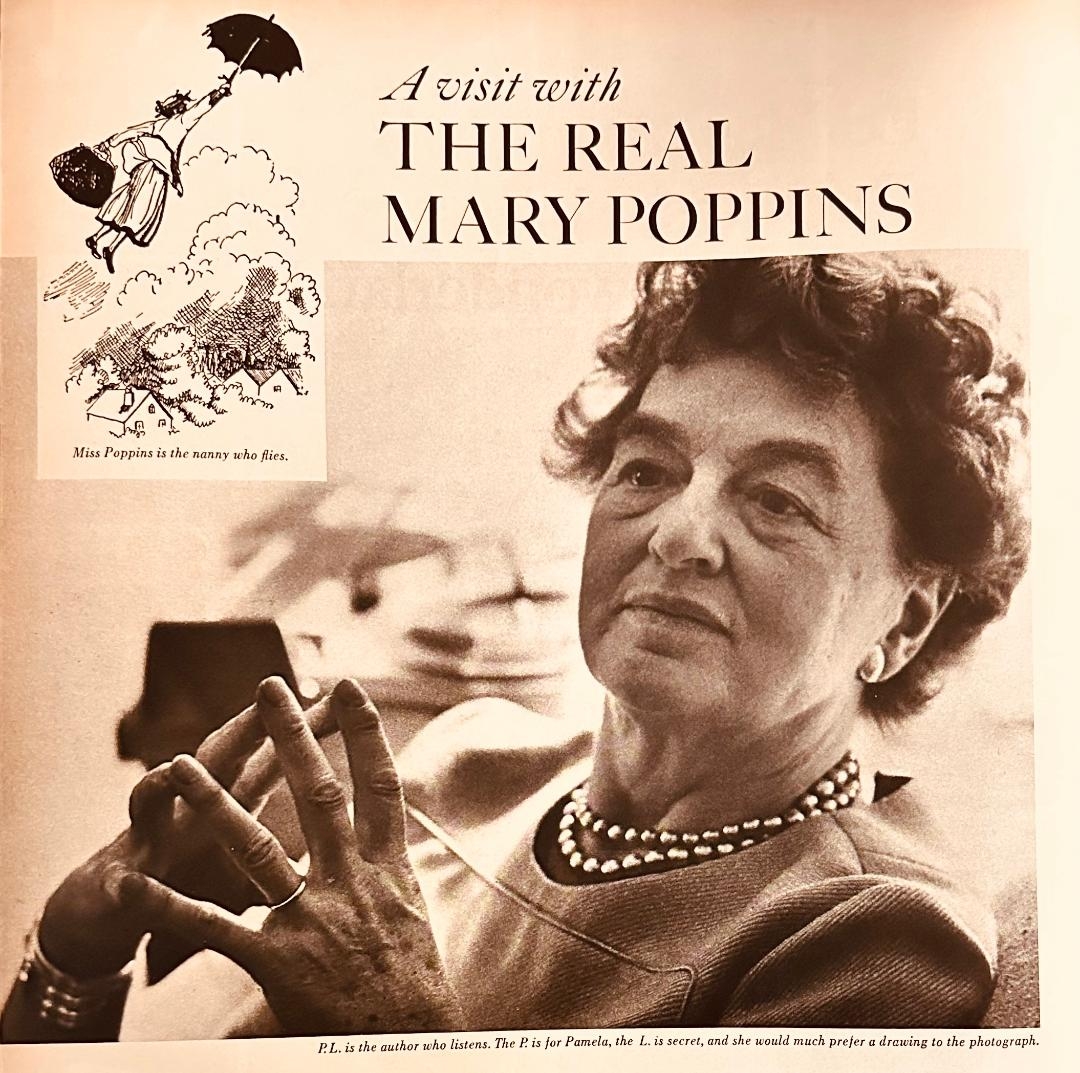 Jane Yolen Behind The Scenes Of A Visit With The Real Mary Poppins LINA SLAVOVA