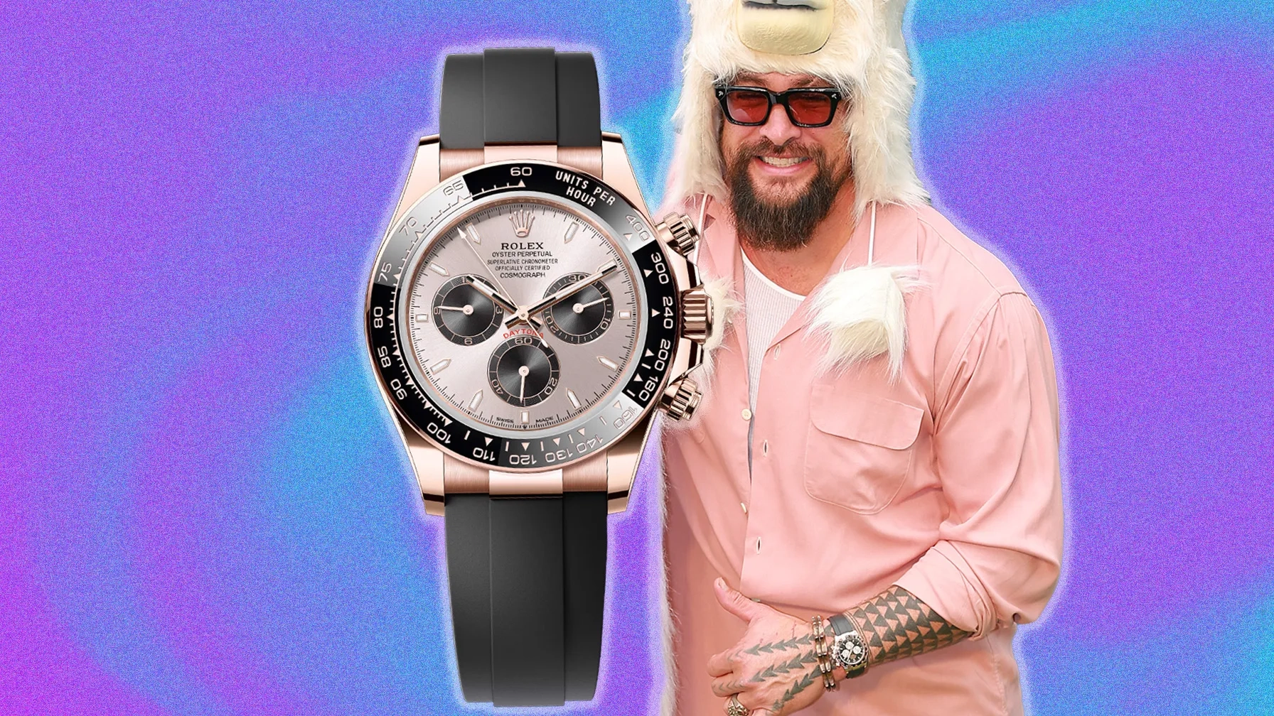 Jason Momoa s New Rolex Is As Tough As It Is Unique Just Like Him British GQ Jason Momoa s New Rolex Is As Tough As It Is Unique Just Like Him British GQ