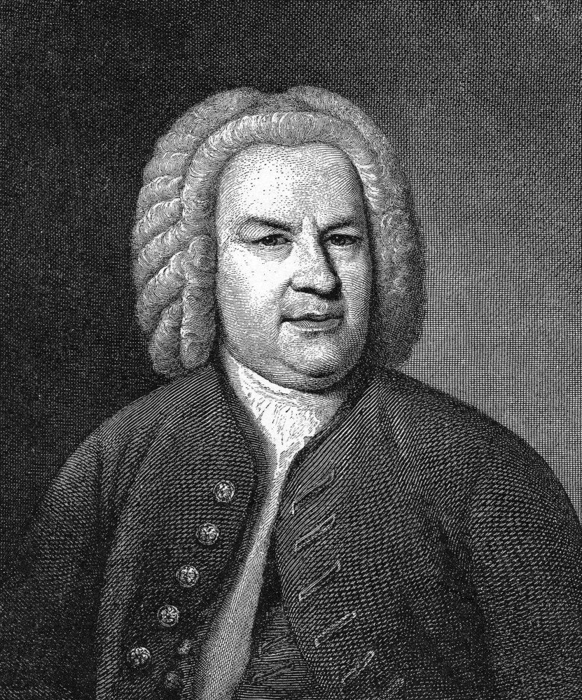 Johann Sebastian Bach N 1685 1750 German Organist And Composer Line Engraving 19Th Century After The Painting By Elias Gottlob Haussmann Poster Print By Granger Collection Item VARGRC0015177 Posterazzi